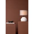 Miniatyrbilde 3 av 5: Sisteron belysning bordlampe 28x28x36cm hvit.