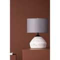 Miniatyrbilde 5 av 5: Sisteron belysning bordlampe 28x28x36cm hvit.