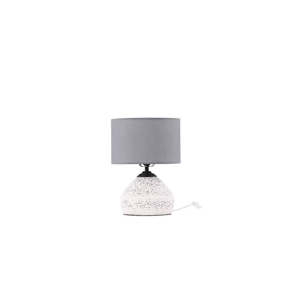 Sisteron belysning bordlampe 28x28x36cm hvit.