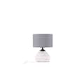 Miniatyrbilde 1 av 5: Sisteron belysning bordlampe 28x28x36cm hvit.