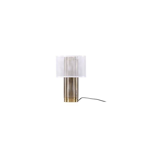 Gap belysning bordlampe 25x25x39cm hvit.