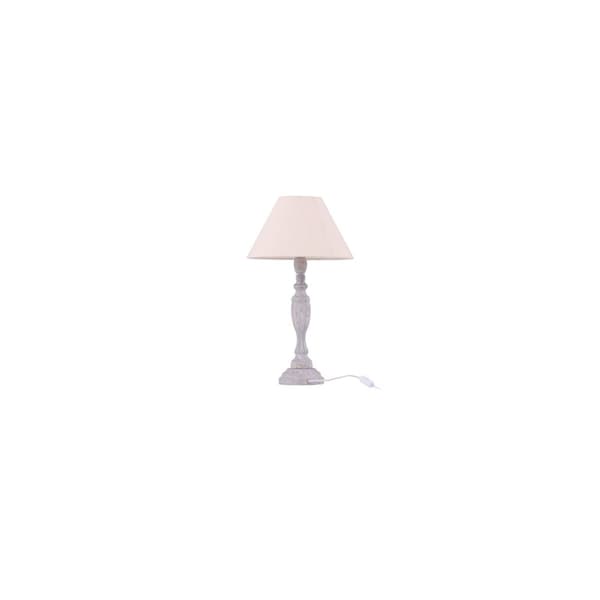 Caen belysning bordlampe 35x35x62cm beige.