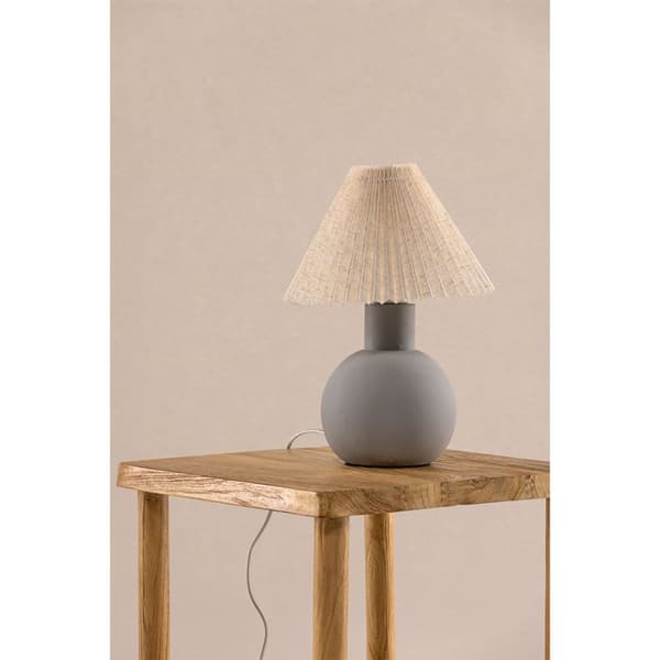 Älvsborg belysning bordlampe 25x25x37cm grå.