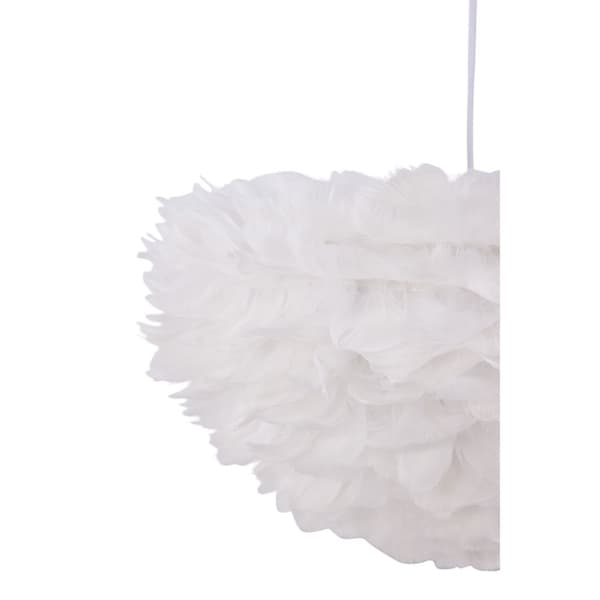 Nicola belysning pendel lys 75x75x36cm hvit.