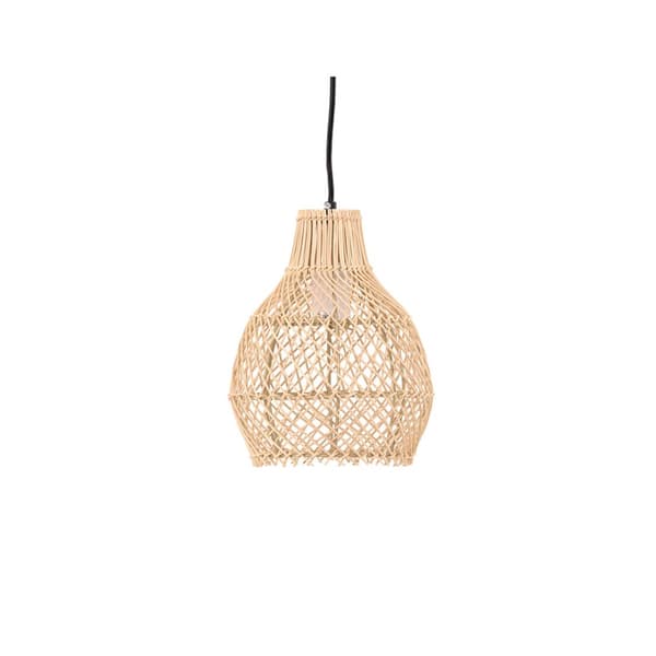 Varekil belysning pendel lys 20x20x25cm natur.