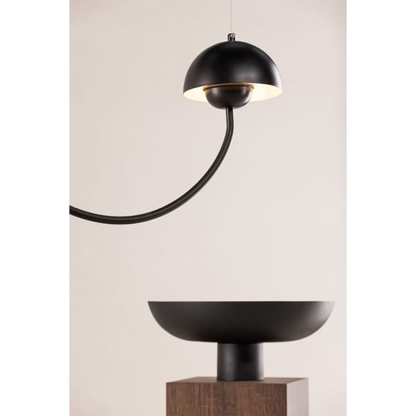 Lyckorna belysning pendel lys 55x15x40cm svart.