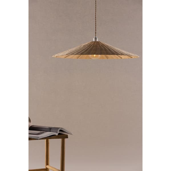 Herrestad belysning pendel lys 80x80x16cm natur.