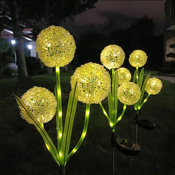 Aurinkokukka LED 3000K - Valkosipulin kukka