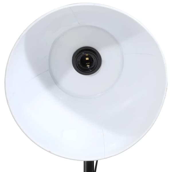vidaXL Golvlampa 25 W vit 75x75x90-150 cm E27