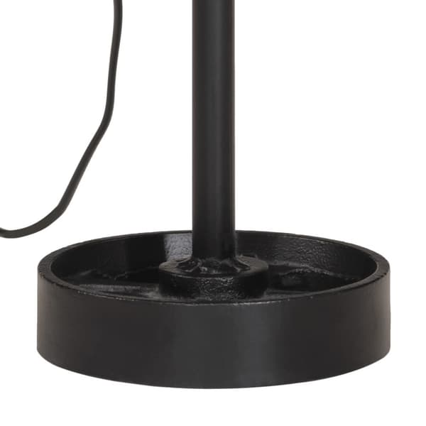vidaXL skrivebordslampe 25 W 15x15x55 cm E27 rustik blå