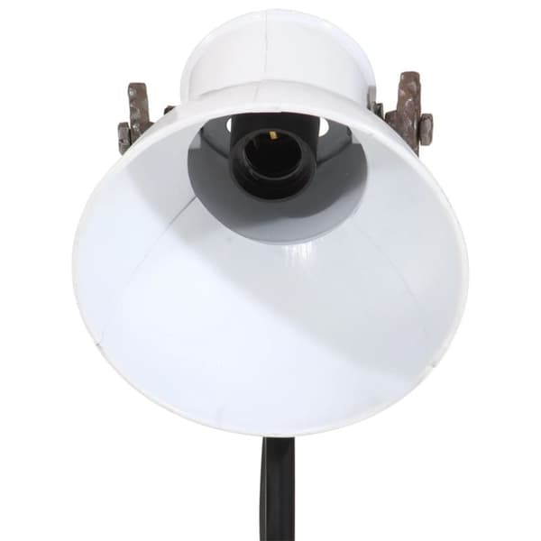 vidaXL Gulvlampe 25 W hvit 35x35x65/95 cm E27