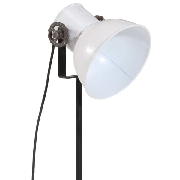vidaXL Gulvlampe 25 W hvit 35x35x65/95 cm E27