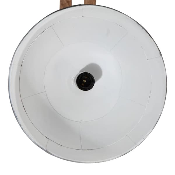 vidaXL loftlampe 105x30x65-108 cm 25 W E27 sort