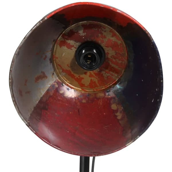 vidaXL gulvlampe 61x61x90/150 cm 25 W E27 flerfarvet
