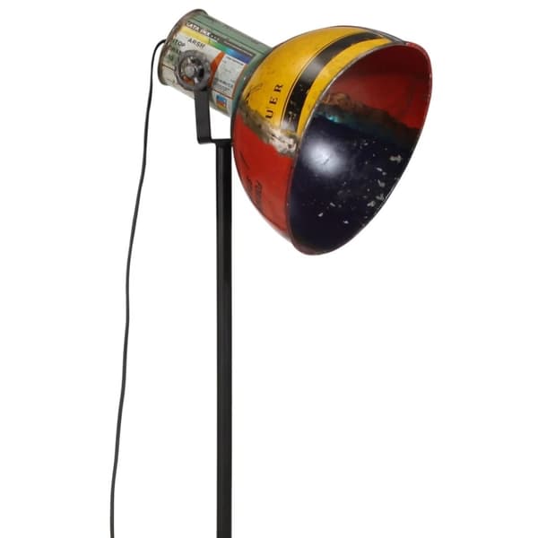 vidaXL gulvlampe 61x61x90/150 cm 25 W E27 flerfarvet