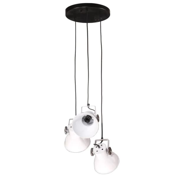 vidaXL Riippuvalaisin 25 W valkoinen 30x30x100 cm E27