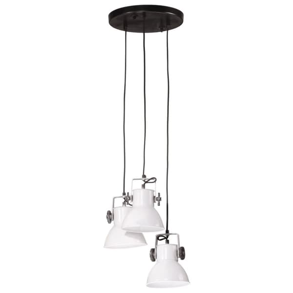 vidaXL Riippuvalaisin 25 W valkoinen 30x30x100 cm E27