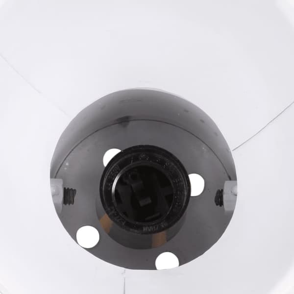 vidaXL Skrivebordslampe 25 W hvit 50x50x25 cm E27