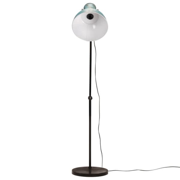 vidaXL gulvlampe 25 W 150 cm E27 rustik blå