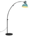 Miniatyrbillede 1 af 10: vidaXL gulvlampe 25 W 150 cm E27 rustik blå