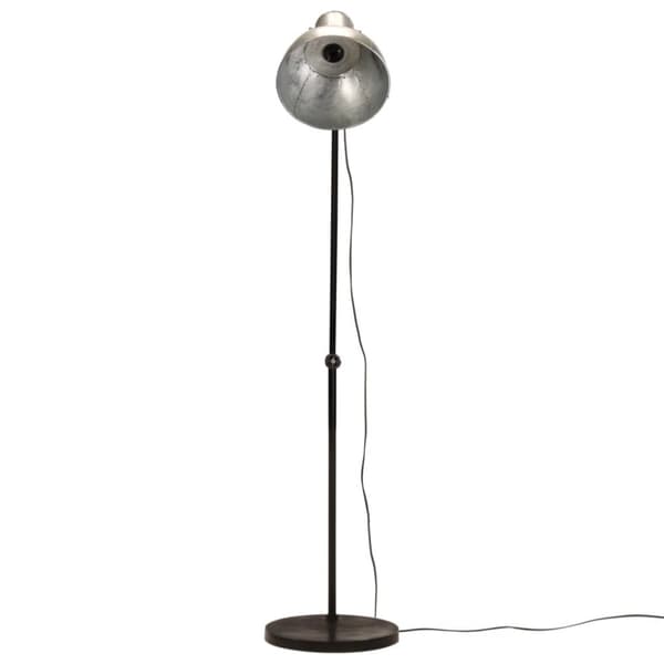 vidaXL gulvlampe 150 cm 25 W E27 vintagesølv