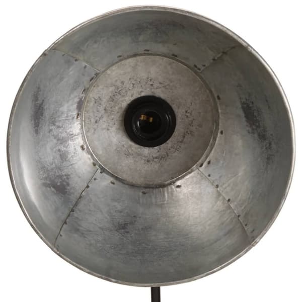vidaXL gulvlampe 150 cm 25 W E27 vintagesølv