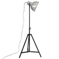 Miniatyrbilde 4 av 11: vidaXL Gulvlampe 25 W vintage sølv 61x61x90/150 cm E27