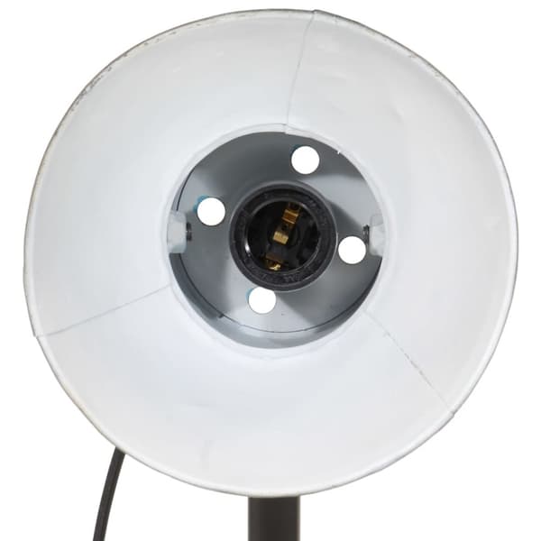 vidaXL skrivebordslampe 25 W 17x17x60 cm E27 rustik blå