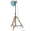 Miniatyrbillede 5 af 11: vidaXL gulvlampe 25 W 75x75x90-150 cm E27 rustik blå