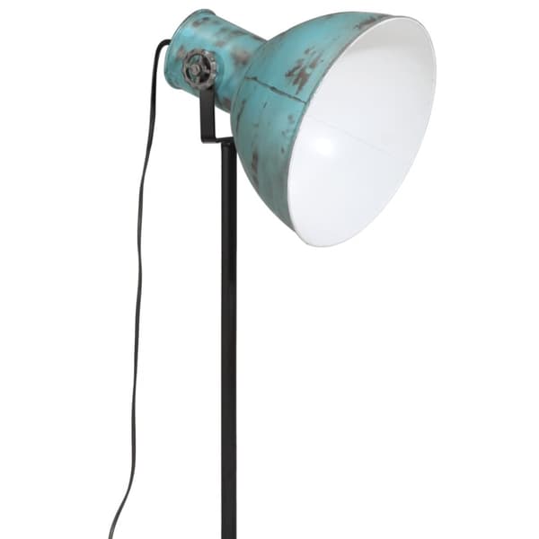 vidaXL gulvlampe 25 W 75x75x90-150 cm E27 rustik blå