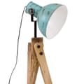 Miniatyrbillede 7 af 11: vidaXL gulvlampe 45x45x120 cm 25 W E27 rustik blå