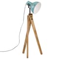 Miniatyrbillede 2 af 11: vidaXL gulvlampe 45x45x120 cm 25 W E27 rustik blå