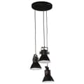 Miniatyrbillede 2 af 9: vidaXL pendel25 W rund 30x30x100 cm E27 sort