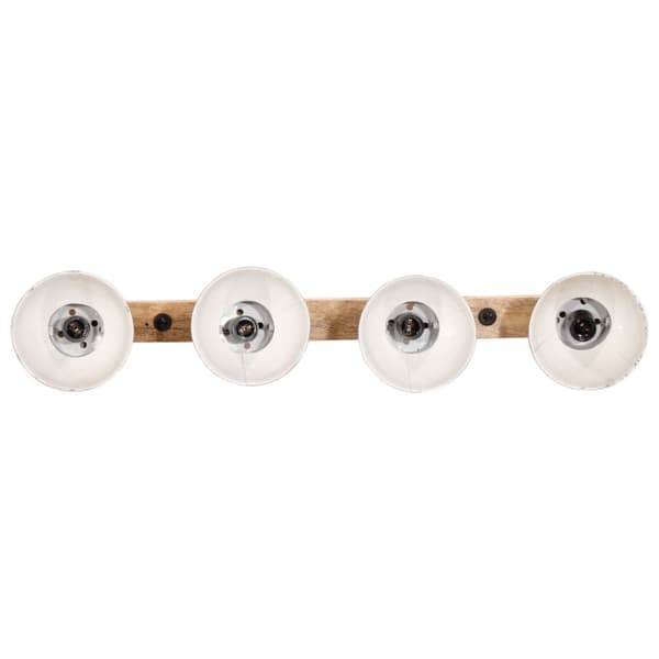 vidaXL Vegglampe 25 W mørkerød 90x25 cm E27
