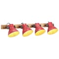 Miniatyrbilde 1 av 7: vidaXL Vegglampe 25 W mørkerød 90x25 cm E27