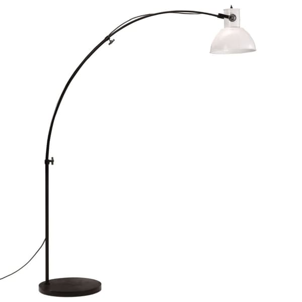 vidaXL gulvlampe 150 cm 25 W E27 hvid
