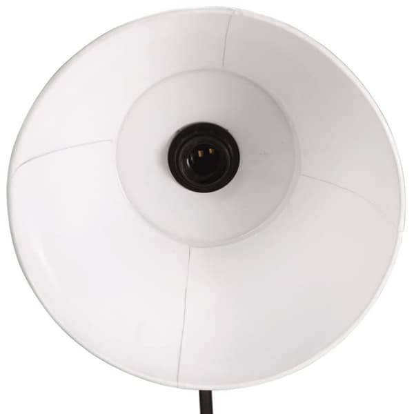vidaXL gulvlampe 150 cm 25 W E27 hvid