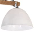 Miniatyrbild 5 av 8: vidaXL Taklampa 25 W vit 105x30x65-108 cm E27