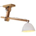 Miniatyrbild 1 av 8: vidaXL Taklampa 25 W vit 105x30x65-108 cm E27