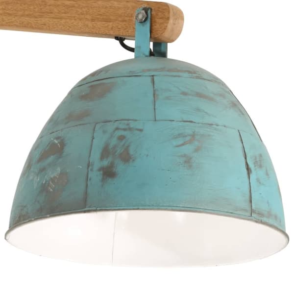 vidaXL Taklampe 25 W denimblå 105x30x65-108 cm E27