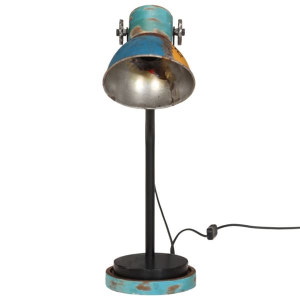 vidaXL skrivebordslampe 25 W 18x18x60 cm E27 flerfarvet