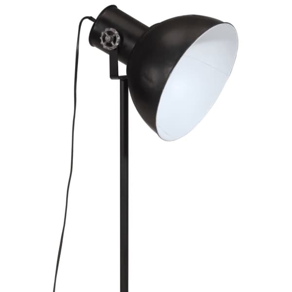 vidaXL gulvlampe 75x75x90-150 cm 25 W E27 sort