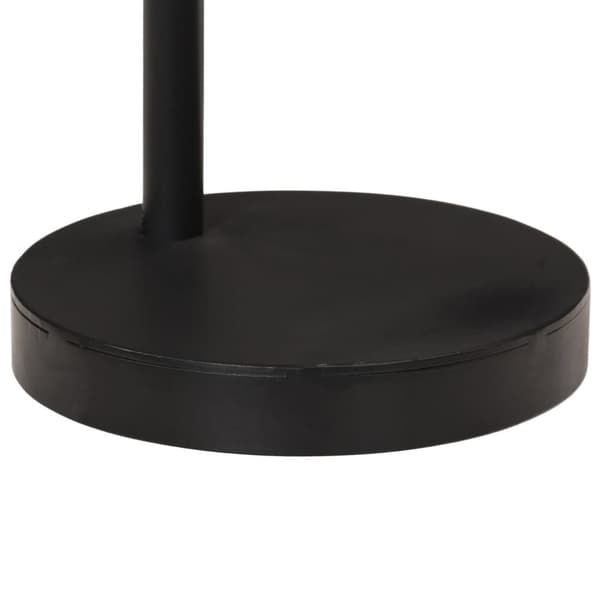 vidaXL Skrivebordslampe 25 W hvit 17x17x60 cm E27