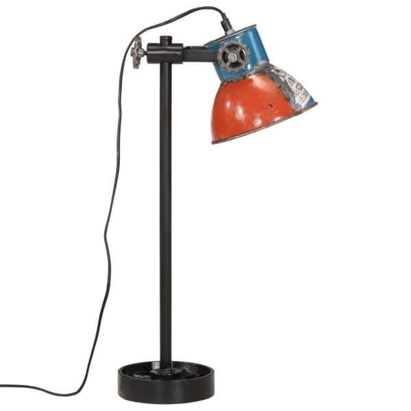 vidaXL Skrivebordslampe 25 W flerfarget 15x15x55 cm E27
