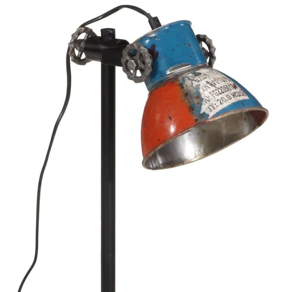vidaXL Skrivebordslampe 25 W flerfarget 15x15x55 cm E27
