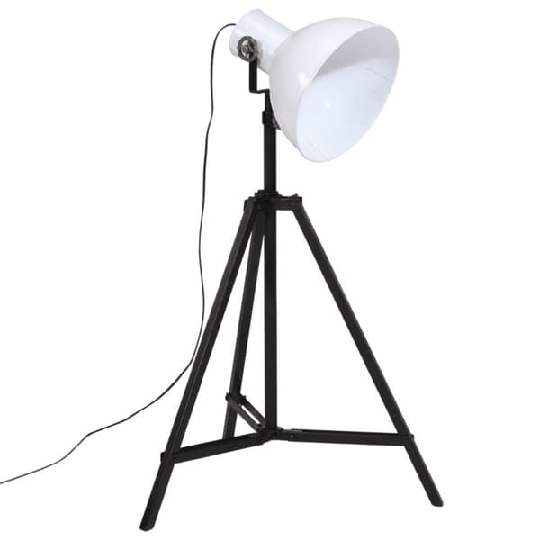 vidaXL Lattialamppu 25 W valkoinen 61x61x90/150 cm E27