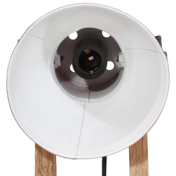 vidaXL Skrivebordslampe 25 W mørkerød 30x17x40 cm E27