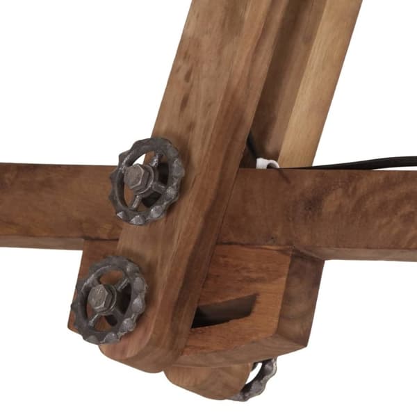vidaXL Taklampa 25 W antik mässing 105x30x65-108 cm E27