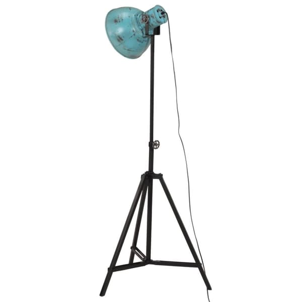vidaXL gulvlampe 25 W 61x61x90/150 cm E27 rustik blå