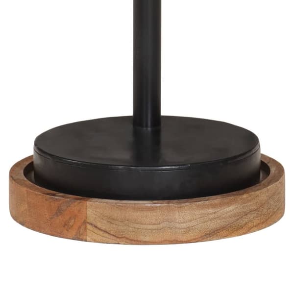 vidaXL Skrivebordslampe 25 W mørkerød 18x18x60 cm E27
